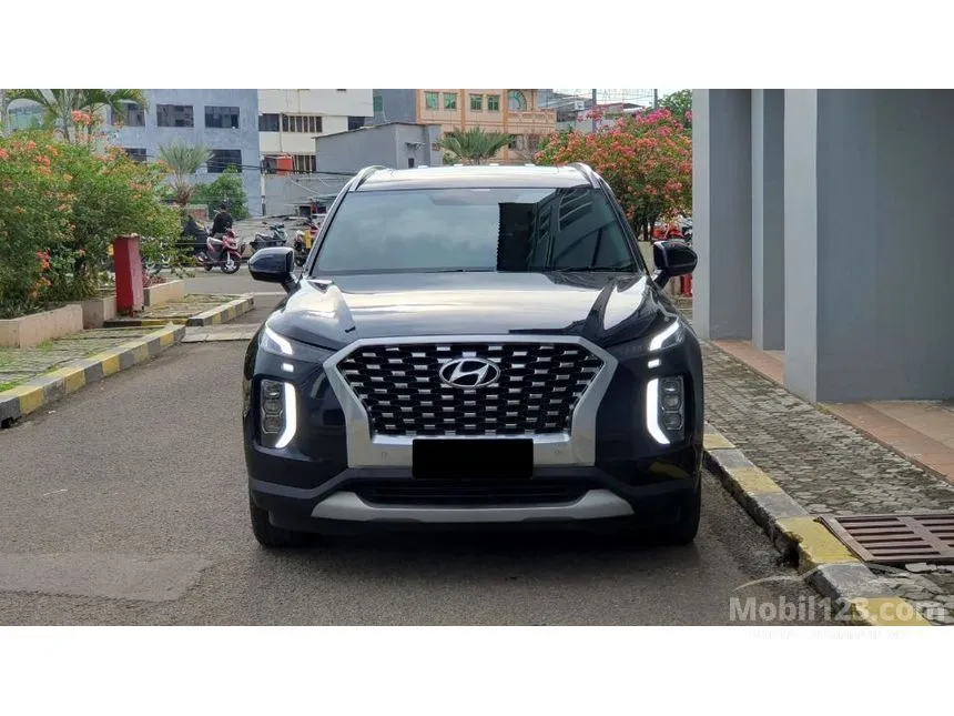 Jual Mobil Hyundai Palisade 2022 Signature 2WD 2.2 di DKI Jakarta Automatic SUV Biru Rp 715.000.000