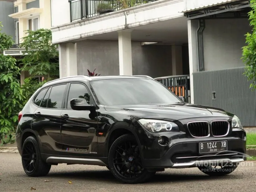 Jual Mobil BMW X1 2010 sDrive20d 2.0 di DKI Jakarta Automatic SUV Hitam Rp 165.000.000