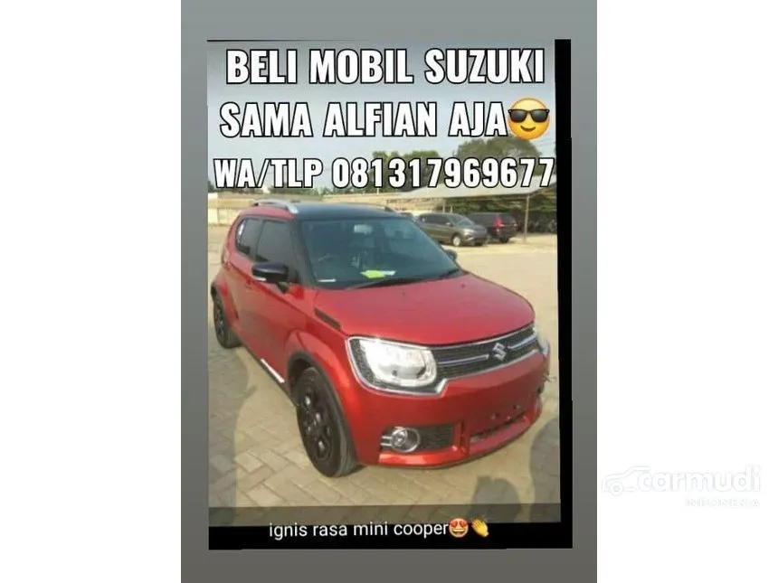 Jual Mobil Suzuki Ignis 2024 GX 1.2 di DKI Jakarta Automatic Hatchback Merah Rp 190.000.000