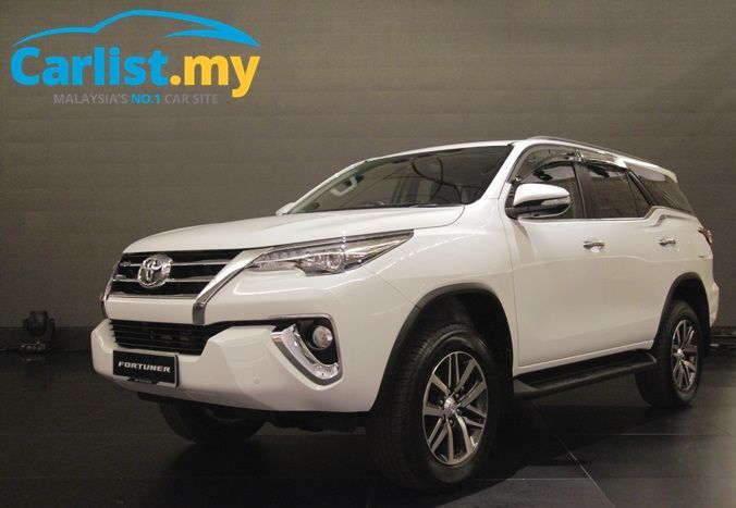 2016 All New Toyota Fortuner Launched In Malaysia From Rm186 900 Auto News Carlist My 