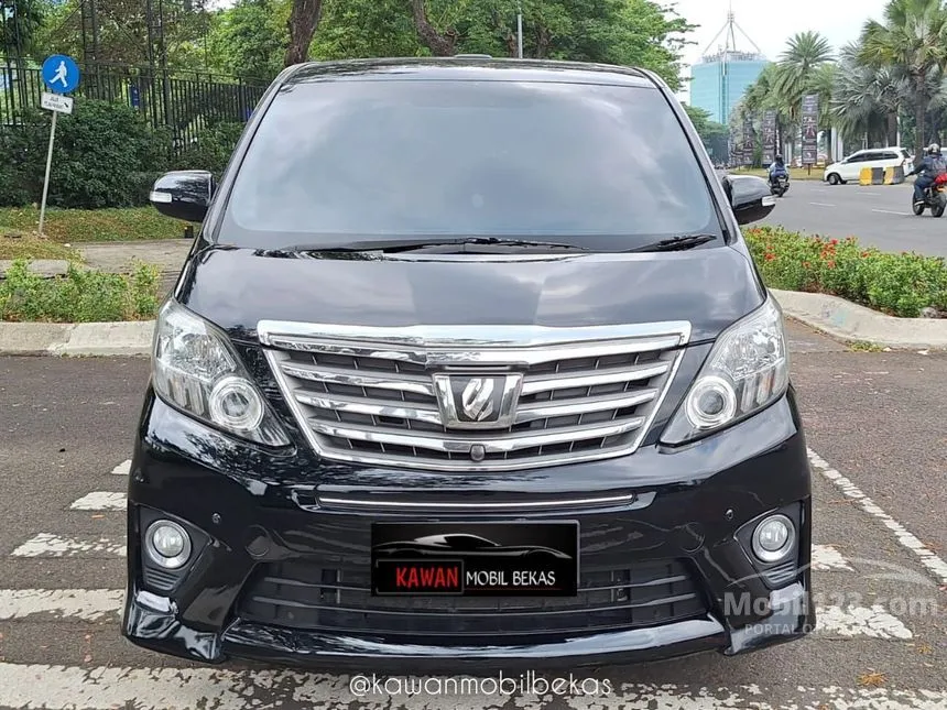 Jual Mobil Toyota Alphard 2013 SC 2.4 di DKI Jakarta Automatic MPV Hitam Rp 325.000.000