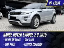 2015 Land Rover Range Rover Evoque 2.0 Dynamic Si4 SUV Silver on Black Abu-abu Abu RR