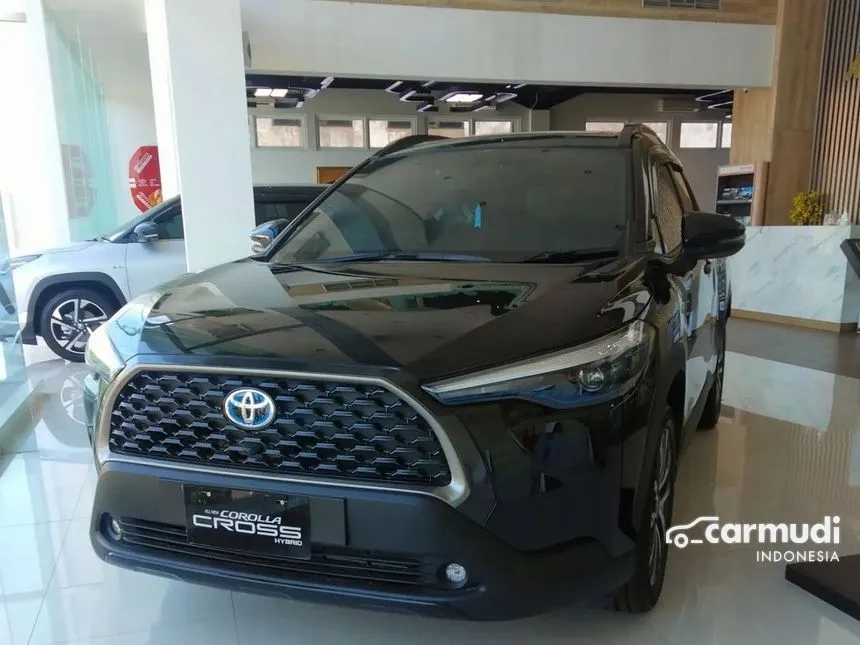 Jual Mobil Toyota Corolla Cross 2023 Hybrid 1.8 di Banten Automatic Wagon Hitam Rp 500.200.000