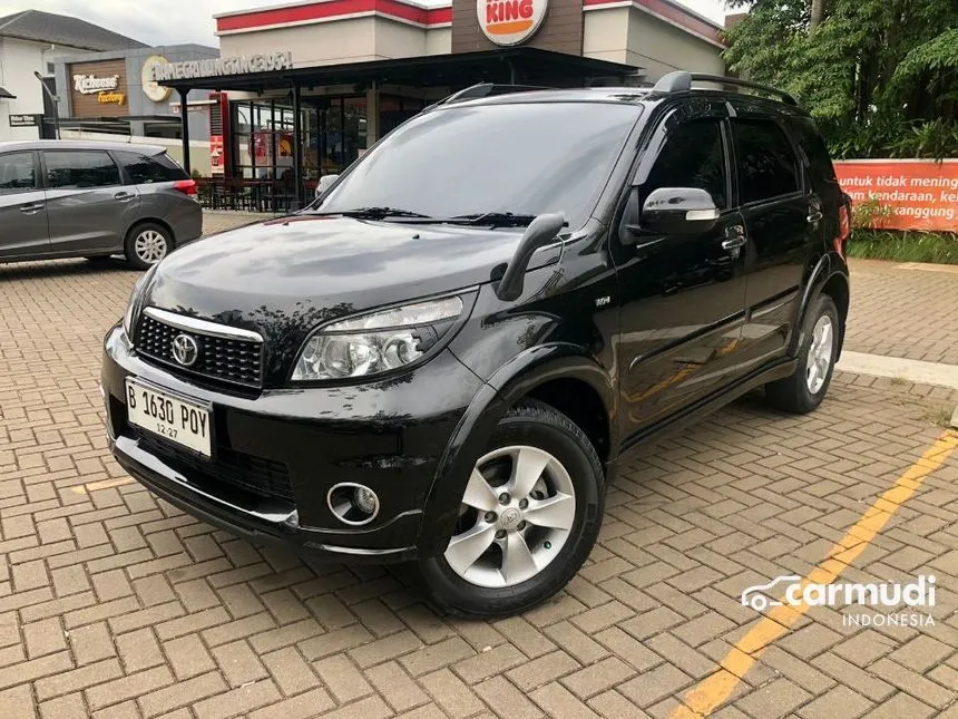Jual Mobil Toyota Rush 2012 G 1.5 di Jawa Barat Automatic SUV Hitam Rp 117.000.000
