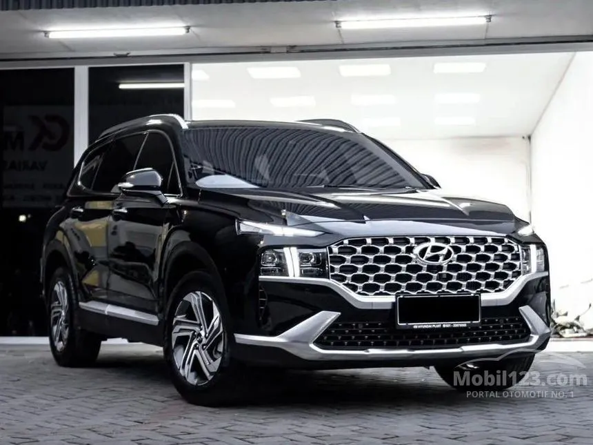 Jual Mobil Hyundai Santa Fe 2024 CRDi Prime 2.2 di Banten Automatic SUV Hitam Rp 550.000.000
