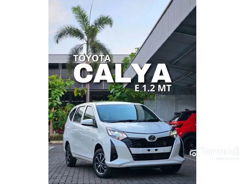 Jual Mobil Toyota Calya 2024 E STD 1.2 di Banten Manual MPV Putih Rp 157.000.000