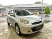 Jual Mobil Nissan March 2012 1.2L 1.2 di Banten Manual Hatchback Silver Rp 78.500.000