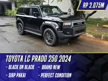 2024 Toyota Land Cruiser Prado 2.7 VX First Edition SUV 250 Black Hitam Bensin Brand New