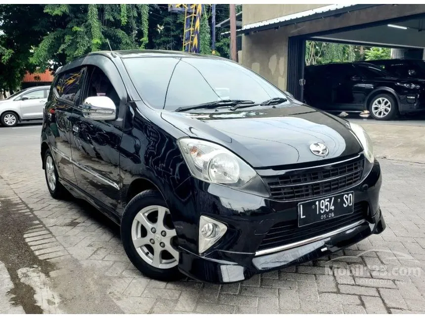 Jual Mobil Toyota Agya 2016 TRD Sportivo 1.0 di Jawa Timur Automatic Hatchback Hitam Rp 116.000.000