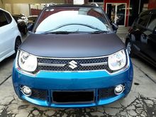 Suzuki Ignis Gx 1.2 Matic Tahun 2017 Biru Low Km
