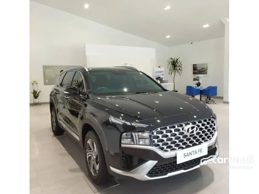 Jual Mobil Hyundai Santa Fe 2024 CRDi Signature 2.2 di DKI Jakarta Automatic SUV Hitam Rp 659.000.000