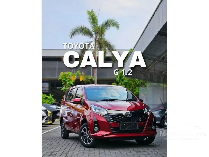Jual Mobil Toyota Calya 2024 G 1.2 di Banten Automatic MPV Merah Rp 160.200.000
