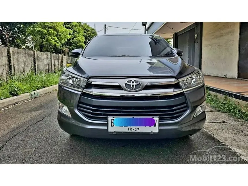 Jual Mobil Toyota Kijang Innova 2017 G 2.0 di Jawa Barat Automatic MPV Abu