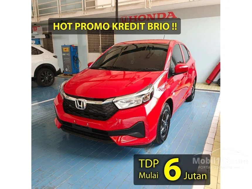 Jual Mobil Honda Brio 2023 E Satya 1.2 di DKI Jakarta Automatic Hatchback Merah Rp 154.900.000