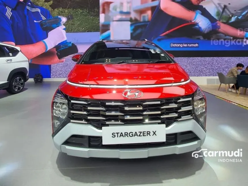 Jual Mobil Hyundai Stargazer X 2023 Prime 1.5 di DKI Jakarta Automatic Wagon Merah Rp 315.000.000