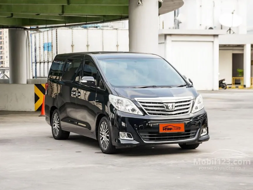Jual Mobil Toyota Alphard 2014 X 2.4 di DKI Jakarta Automatic MPV Hitam Rp 238.000.000