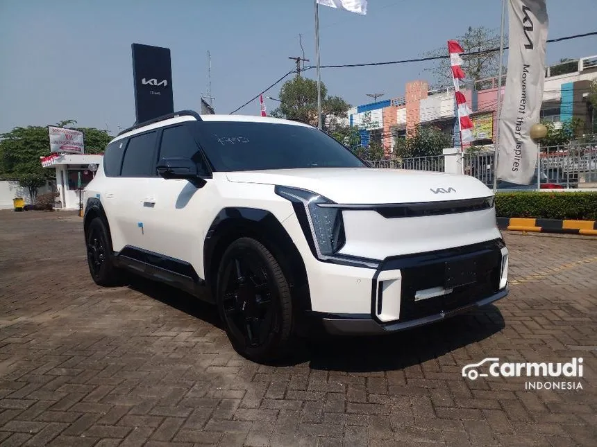 Jual Mobil KIA EV9 2024 GT Line Long Range di Banten Automatic Wagon Putih Rp 1.915.000.000
