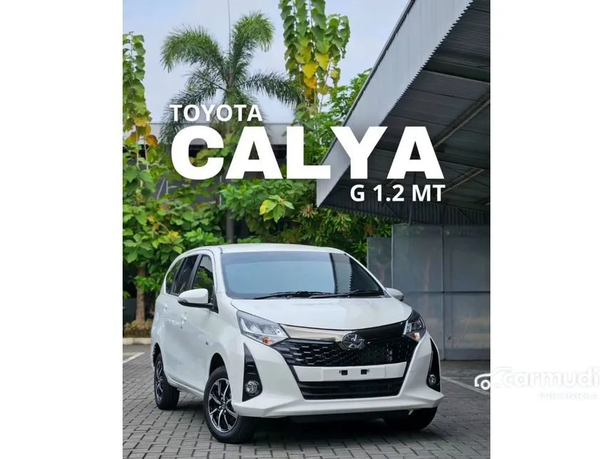 Jual Mobil Toyota Calya 2024 G 1.2 di DKI Jakarta Automatic MPV Putih Rp 157.000.000