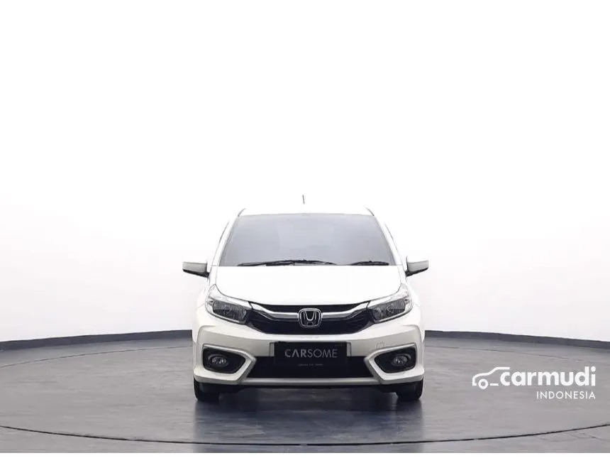 Jual Mobil Honda Brio 2021 Satya E 1.2 di Banten Manual Hatchback Putih Rp 133.000.000