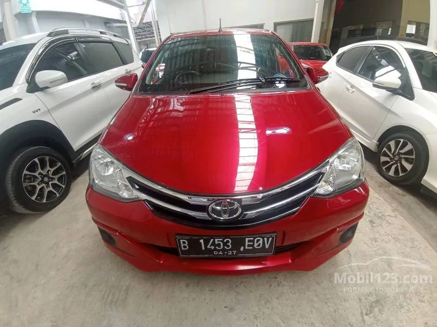 Jual Mobil Toyota Etios Valco 2017 G 1.2 di DKI Jakarta Manual Hatchback Merah Rp 104.000.000