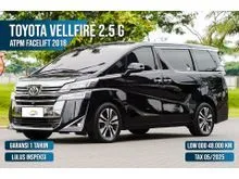 2018 Toyota Vellfire 2.5 G MPV G ATPM Facelift(Termurah DP Minim Deals)