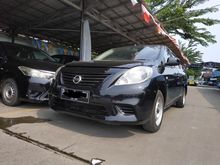 Nissan Almera 1.5 Hitam 2014 Manual Like New Sedan Murah Meriah DP Angsuran Super Ringan Buktikan