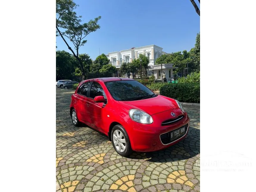 Jual Mobil Nissan March 2011 XS 1.2 di DKI Jakarta Automatic Hatchback Merah Rp 78.000.000
