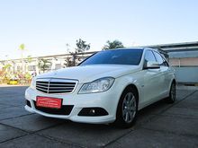 Mercedes Benz C200 CGI Classic ATPM AT 2012 White on Black a.n Perorangan Service Record Terawat