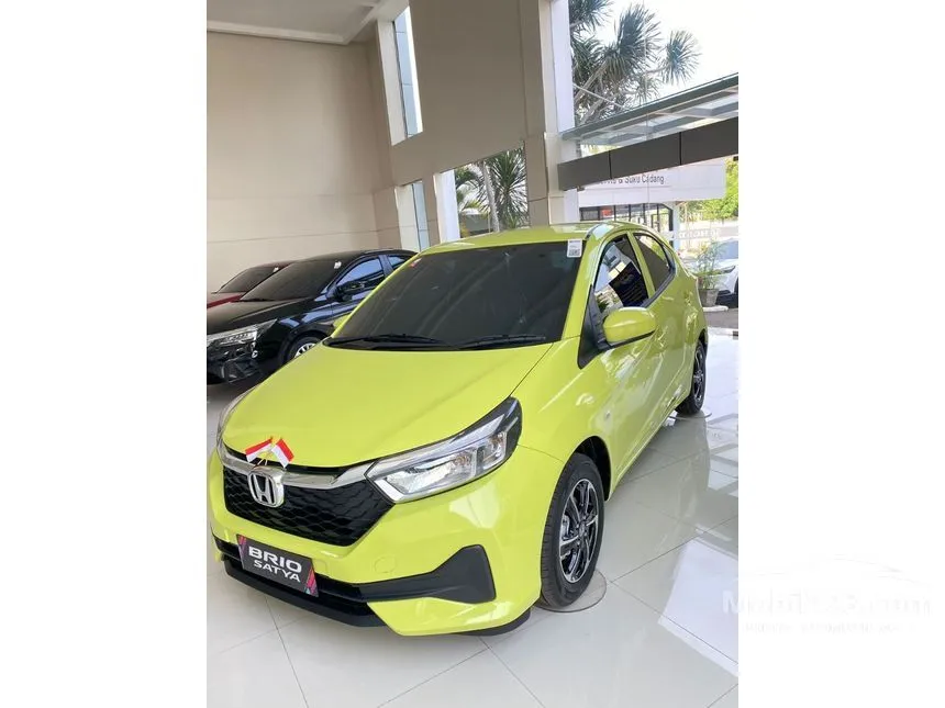 Jual Mobil Honda Brio 2024 E Satya 1.2 di DKI Jakarta Automatic Hatchback Kuning Rp 178.200.000
