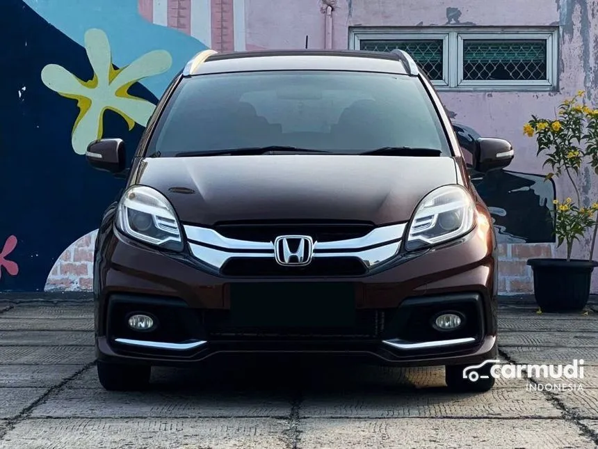Jual Mobil Honda Mobilio 2015 RS 1.5 di DKI Jakarta Automatic MPV Coklat Rp 140.000.000