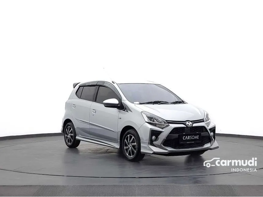 Jual Mobil Toyota Agya 2022 GR Sport 1.2 di Jawa Barat Automatic Hatchback Silver Rp 141.000.000