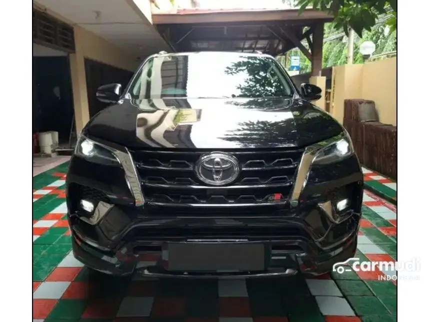 Jual Mobil Toyota Fortuner 2021 VRZ 2.4 di DKI Jakarta Automatic SUV Hitam Rp 479.000.000