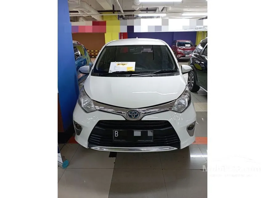 Jual Mobil Toyota Calya 2018 G 1.2 di Banten Automatic MPV Putih Rp 108.000.000