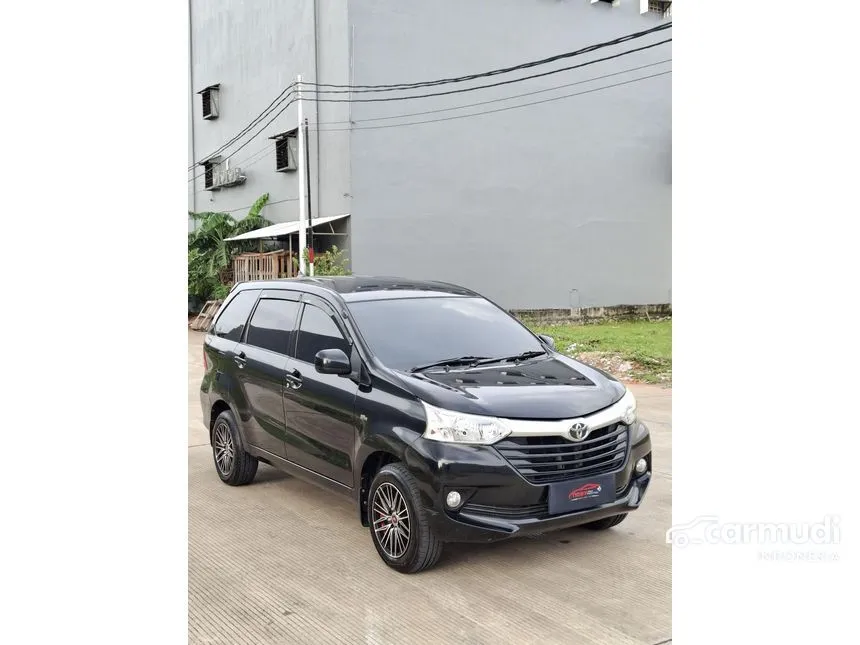 Jual Mobil Toyota Avanza 2017 E 1.3 di Banten Manual MPV Hitam Rp 120.000.000