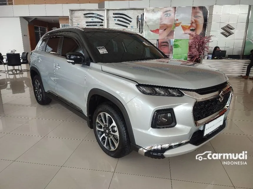 Jual Mobil Suzuki Grand Vitara 2024 MHEV GX Two Tone 1.5 di Banten Automatic SUV Silver Rp 280.500.000