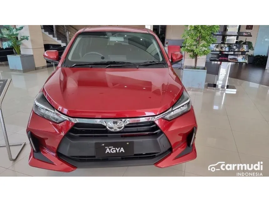 Jual Mobil Toyota Agya 2023 GR Sport 1.2 di DKI Jakarta Automatic Hatchback Marun Rp 149.500.000