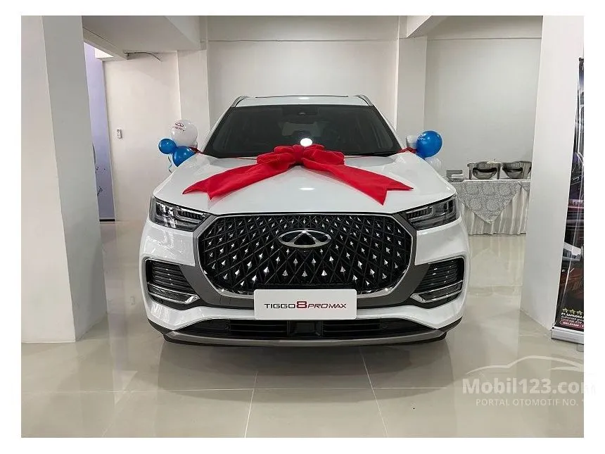 Jual Mobil Chery Tiggo 8 Pro 2024 Luxury 2.0 di Jawa Barat Automatic SUV Putih Rp 528.500.000