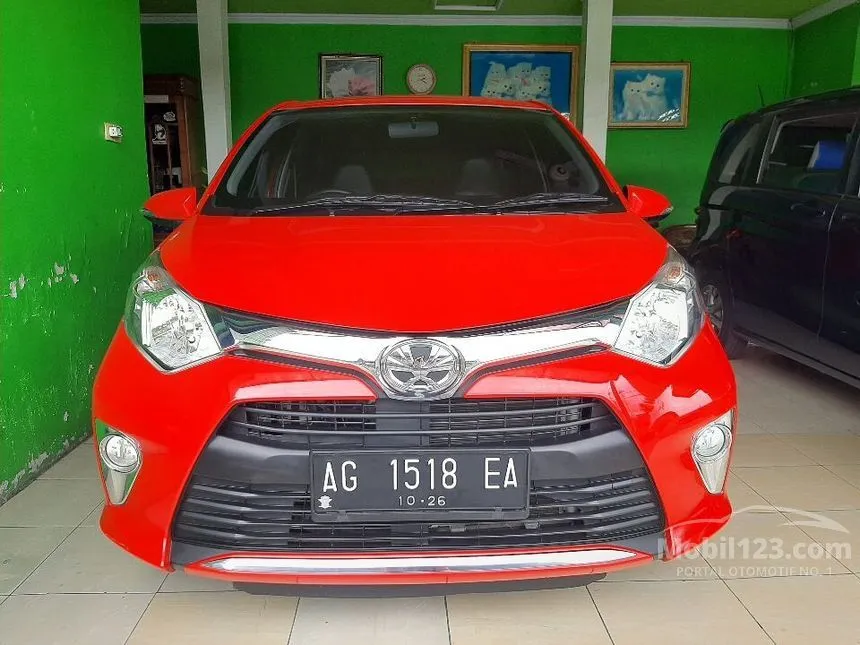 Jual Mobil Toyota Calya 2018 G 1.2 di Jawa Timur Automatic MPV Merah Rp 129.000.000