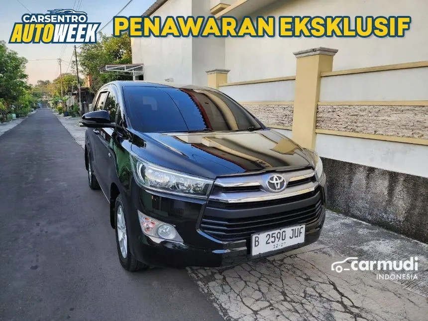 Jual Mobil Toyota Kijang Innova 2017 G 2.0 di Jawa Tengah Manual MPV Hitam Rp 239.000.000
