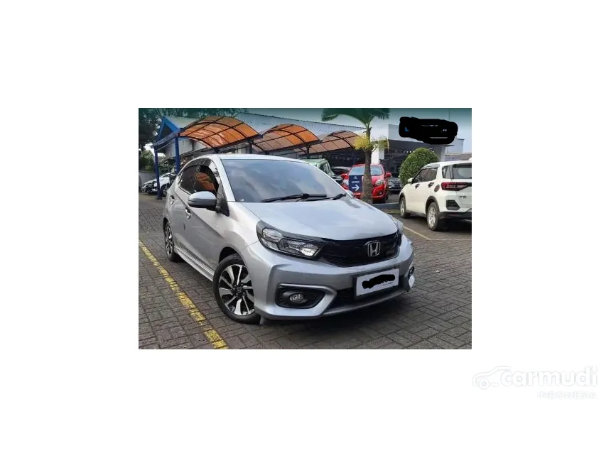 Jual Mobil Honda Brio 2021 RS 1.2 di Jawa Barat Automatic Hatchback Silver Rp 166.000.000