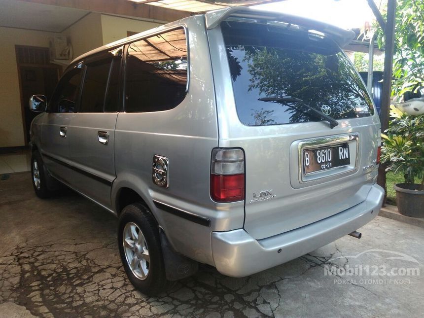 Jual Mobil Toyota Kijang 2001 Lgx 2 0 Di Dki Jakarta Automatic Mpv Silver Rp 70 000 000 4171312 Mobil123 Com