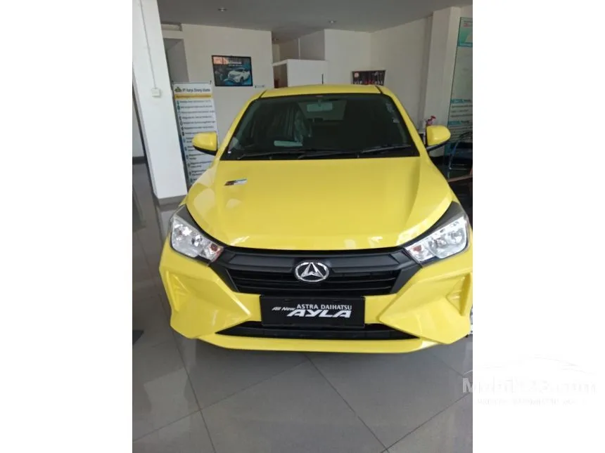 Jual Mobil Daihatsu Ayla 2024 X ADS 1.0 di Banten Manual Hatchback Kuning Rp 137.800.000