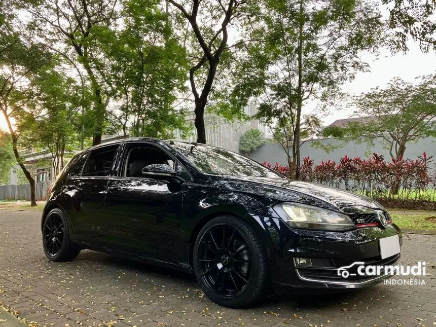 Jual Mobil Volkswagen Golf 2014 TSI 1.4 di Banten Automatic Hatchback Hitam Rp 199.000.000