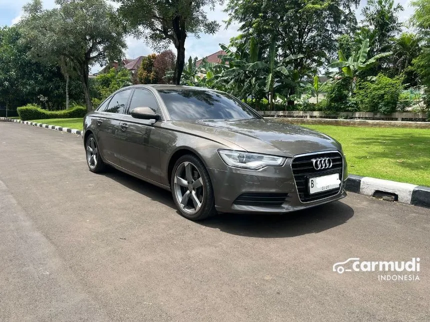 Jual Mobil Audi A6 2013 TFSI 2.0 di DKI Jakarta Automatic Sedan Coklat Rp 235.000.000