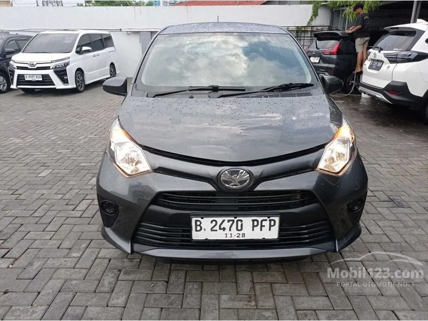 Jual Mobil Toyota Calya 2018 E 1.2 di DKI Jakarta Manual MPV Abu