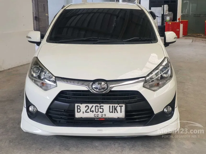 Jual Mobil Toyota Agya 2019 TRD 1.2 di DKI Jakarta Automatic Hatchback Putih Rp 123.000.000
