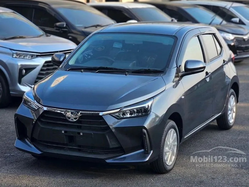 Jual Mobil Toyota Agya 2024 G 1.2 di Banten Automatic Hatchback Abu