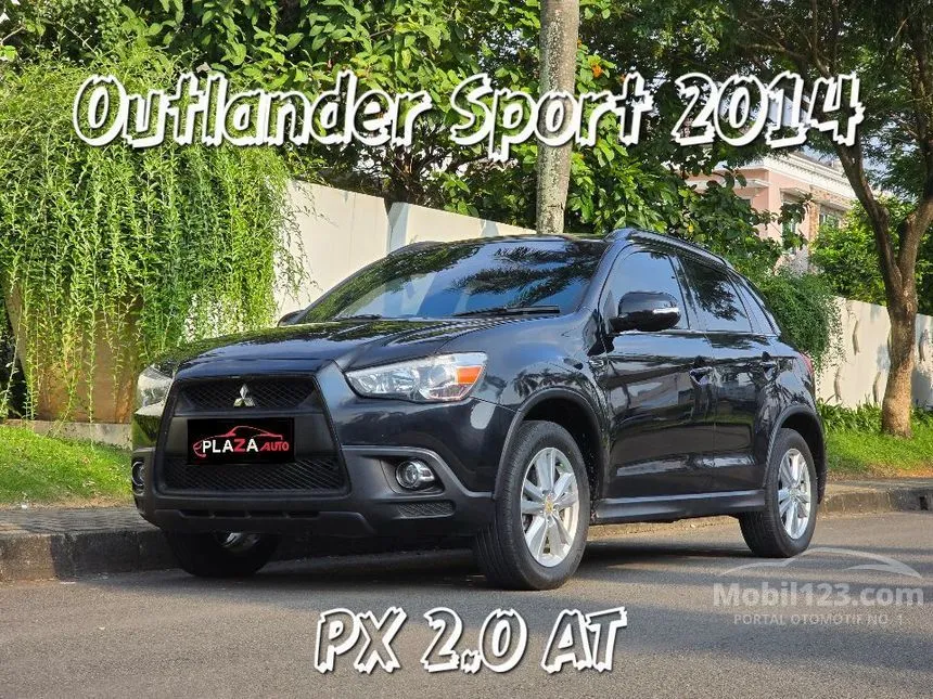 Jual Mobil Mitsubishi Outlander Sport 2014 PX 2.0 di DKI Jakarta Automatic SUV Hitam Rp 169.000.000