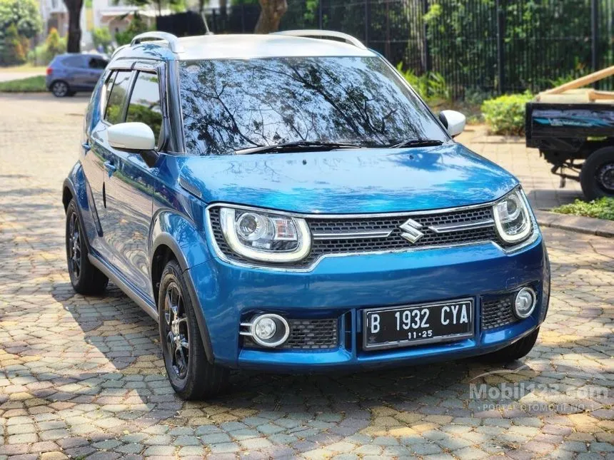 Jual Mobil Suzuki Ignis 2018 GX 1.2 di Banten Automatic Hatchback Biru Rp 125.000.000
