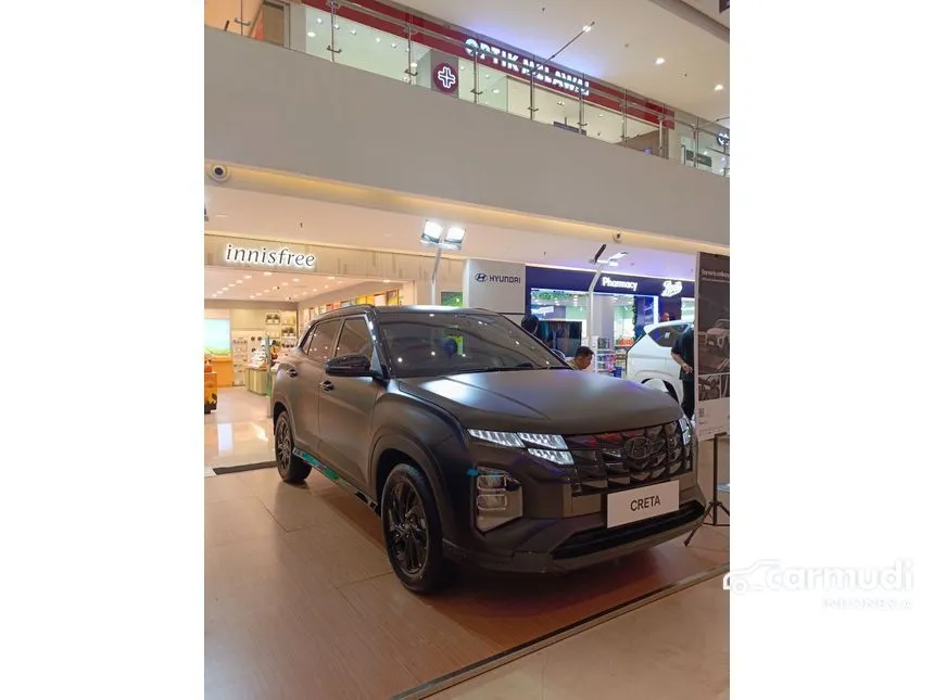 Jual Mobil Hyundai Creta 2024 Alpha 1.5 di Jawa Barat Automatic Wagon Hitam Rp 386.800.000